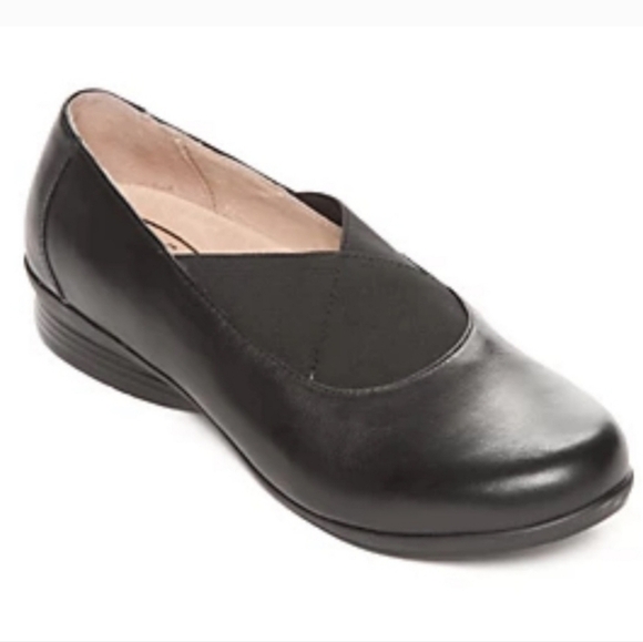 Dansko Women Ann Chelsea Leather Mary Jane Clogs shoes sz 41/10.5-11 - Picture 1 of 12